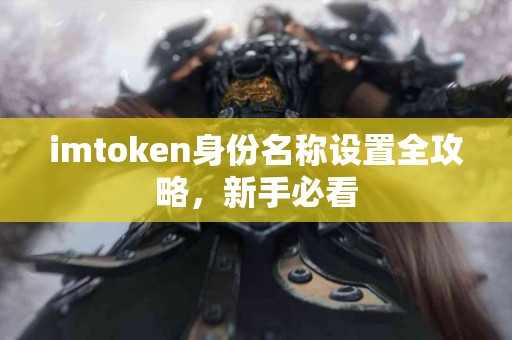 imtoken身份名称设置全攻略，新手必看