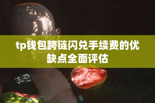 tp钱包跨链闪兑手续费的优缺点全面评估