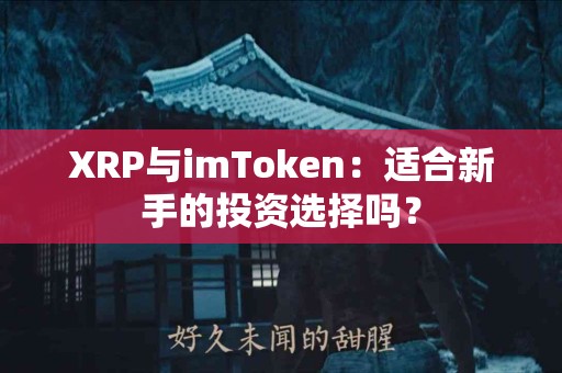 XRP与imToken：适合新手的投资选择吗？