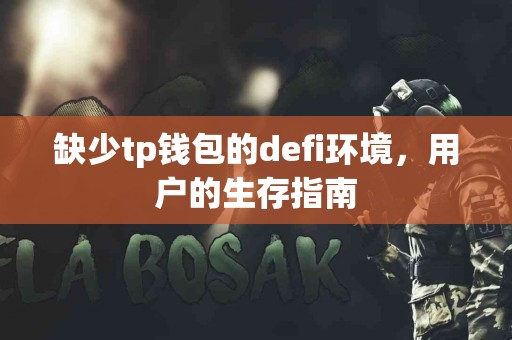 缺少tp钱包的defi环境，用户的生存指南