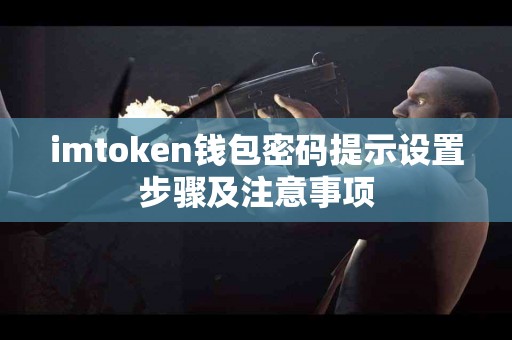 imtoken钱包密码提示设置步骤及注意事项