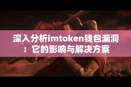 深入分析imtoken钱包漏洞：它的影响与解决方案