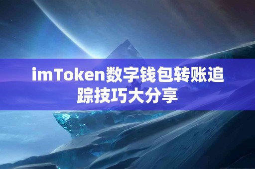 imToken数字钱包转账追踪技巧大分享