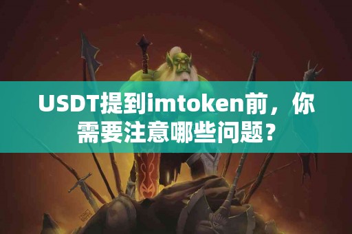 USDT提到imtoken前，你需要注意哪些问题？