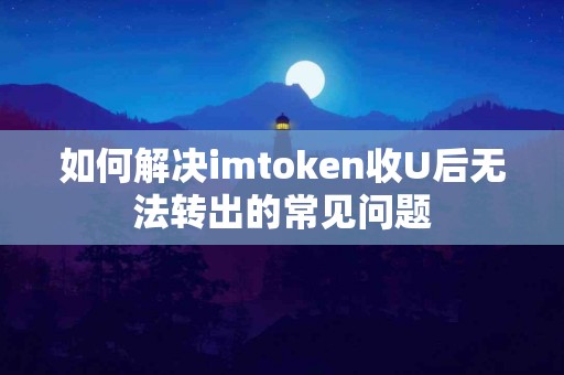 如何解决imtoken收U后无法转出的常见问题