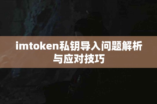 imtoken私钥导入问题解析与应对技巧