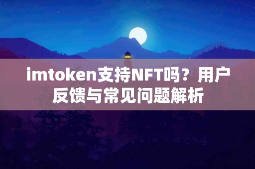 imtoken支持NFT吗？用户反馈与常见问题解析
